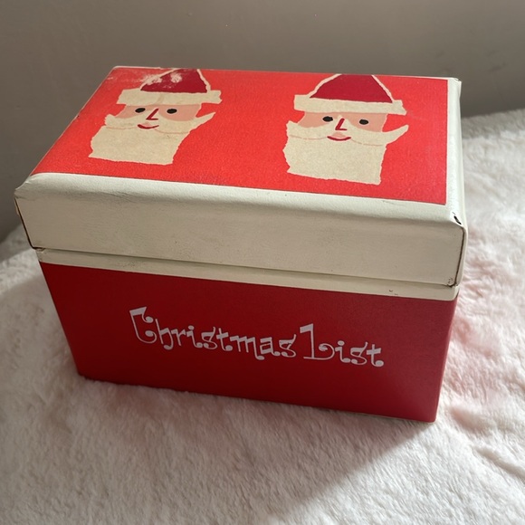 🎄•| vintage Christmas list box - Picture 2 of 15